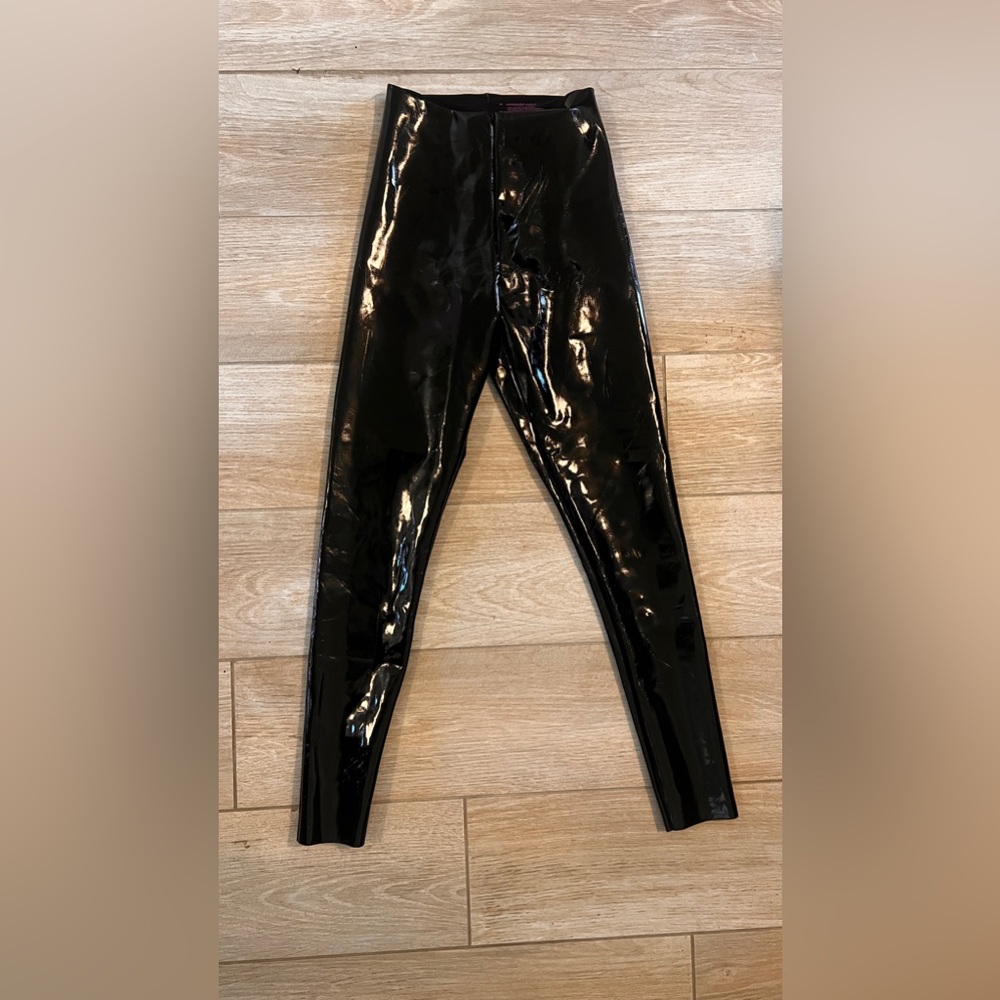 Commando Legging - Faux Patent Leather - Sz M